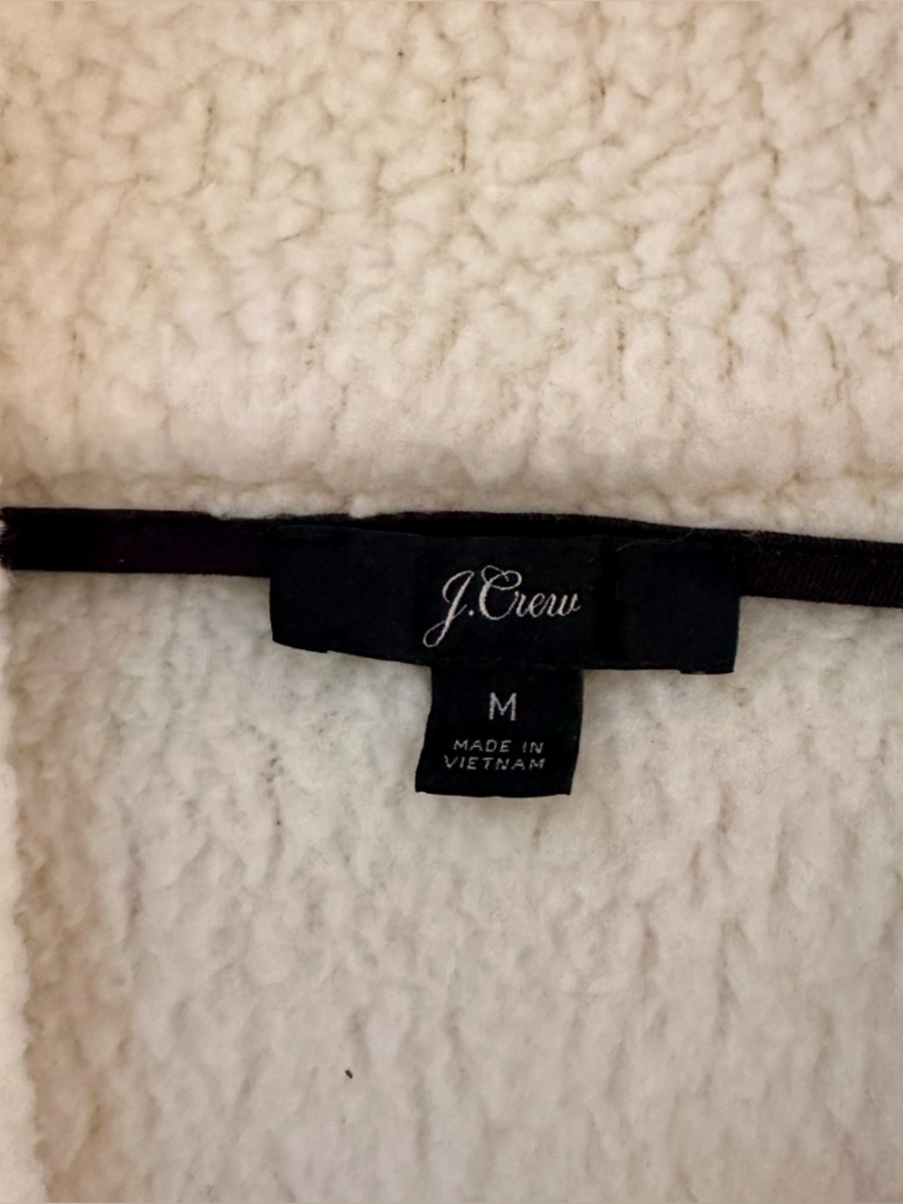 J. Crew Sherpa vintage fleece - Picture 3 of 6